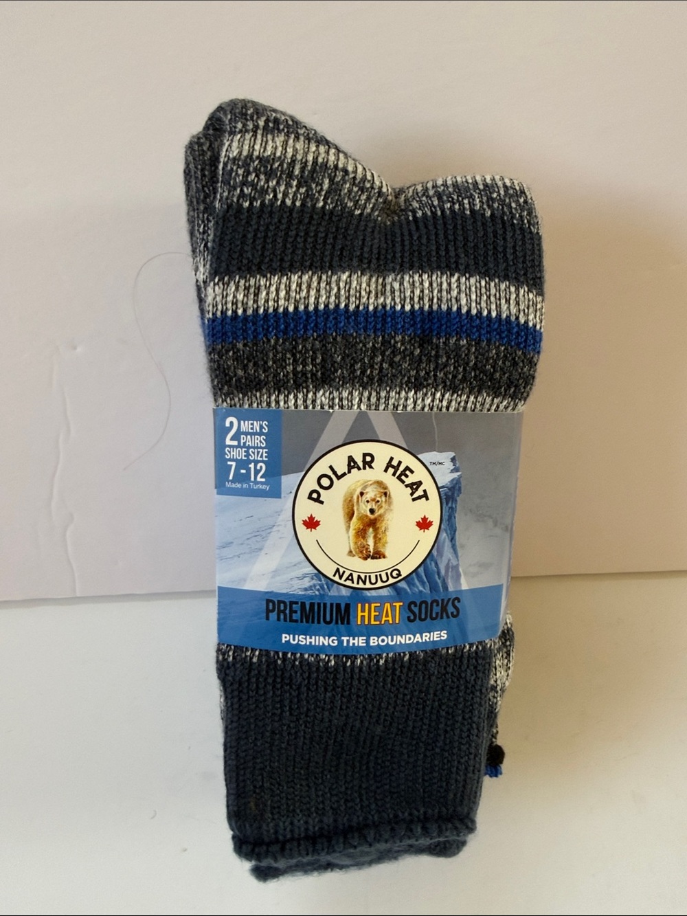 New Men’s Polar Heat 2 Pairs Premium Heat Socks